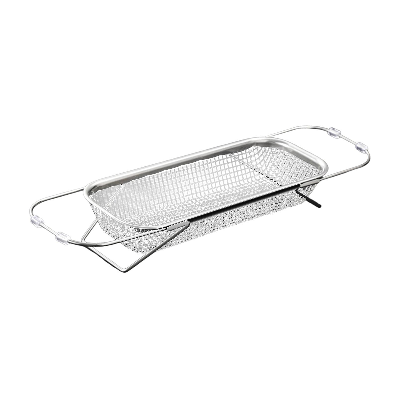 Baoblaze Sink Drain Rack Expandable Dish Dryer Rack for Drain Rinse ...