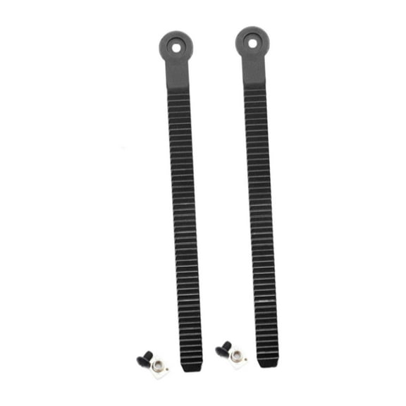 Baoblaze Snowboard Ankle Straps Black Repairing Ski Boot Winter Sports Bindings Parts 2pcs