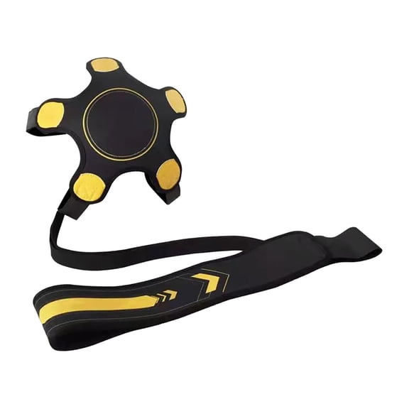 Baoblaze Soccer Trainer Football Kick Trainer Control Skills Solo Soccer Kick Trainer Yellow