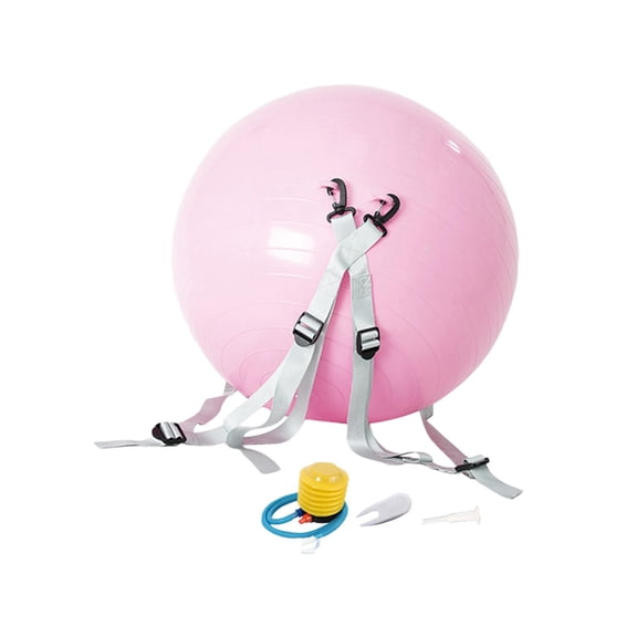 Baoblaze Somersault Auxiliary Ball Anti Slip Lightweight Child Adults Somersault Ball Pink