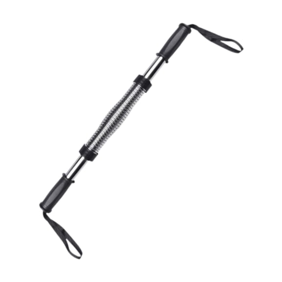 Baoblaze Spring Power Bar Heavy Duty Chest Expander Muscle Training Chest Builder Black 40kg 60cm