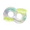 Baoblaze Swimming 2 Seat Rainbow Swim Inner Tube for Water Sports C