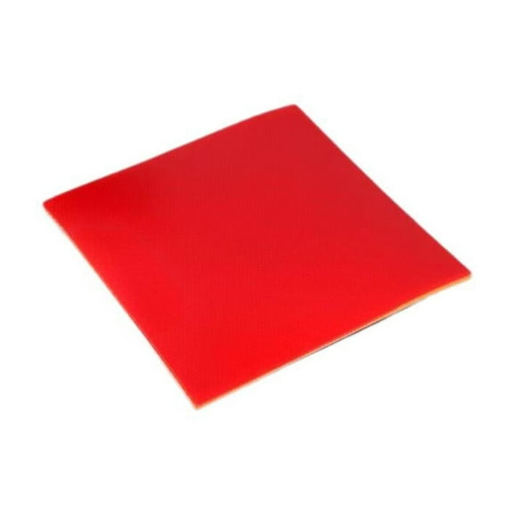 Baoblaze Table Tennis Racket Rubber Paddle Rubber Beginner Highly Elastic Portable Adults Red