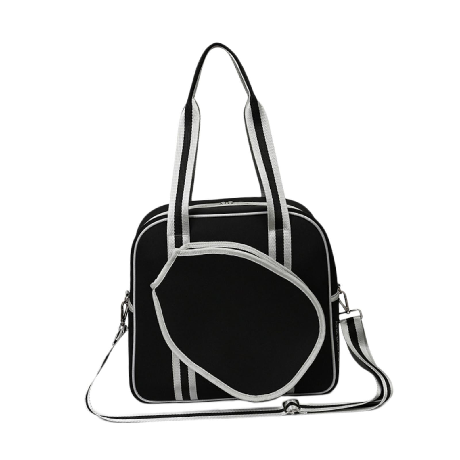 Baoblaze Tennis Bag Carrier Pickleball Racket Storage Duffle Bag Neoprene Tennis Tote