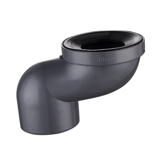 Baoblaze Toilet Shifter Accessory Toilet Flange Shifter Connector Drain Shifter Tub Waste Repairing Professional Toilet Offset Adapter grey 10cm