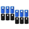thumbnail image 1 of Baoblaze Trampoline Enclosure Pole Caps Parts End Caps Trampoline Net Pole Top Holder 12pcs, 1 of 8