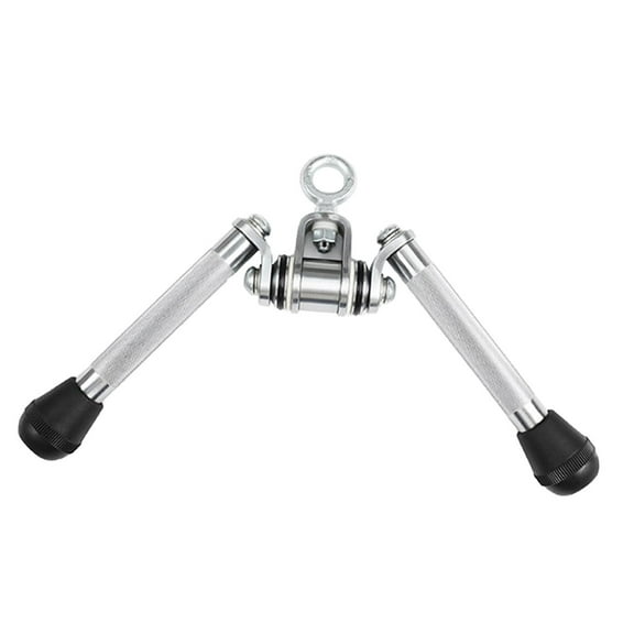 Baoblaze Tricep Press Down V Bar Non Slip for Fitness Equipment Workout Pulley System