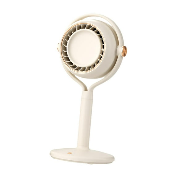 Baoblaze USB Desk Fan s Adjustment Quiet Personal Fan for Camping Table Bedroom vertical white