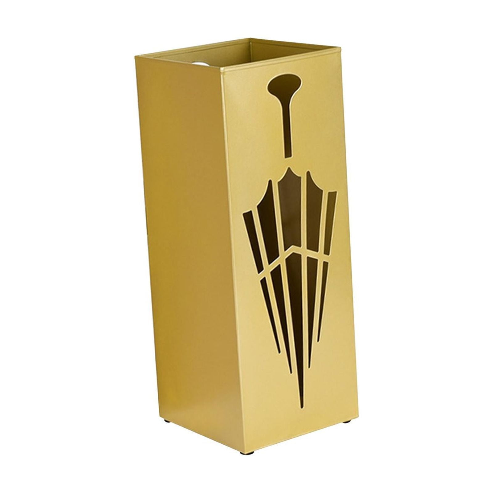 Baoblaze Umbrella Holder Convenient Saver Box Umbrella Stand for Entryway Indoor Dorm gold