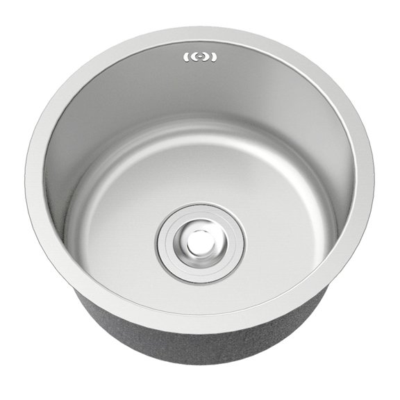 Baoblaze Undermount Kitchen Sinks Fast Drainage Small Island Counters Sink Single Bowl