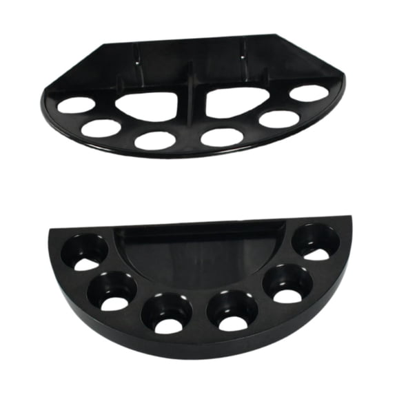 Baoblaze Wall Mounted Pool Cue Rack Pool Cue Stick Holder for Indoor Billiard Players