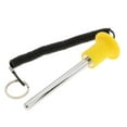 thumbnail image 1 of Baoblaze Weight Stack Pin Accessories Multipurpose Stainless Steel Weight Machine Pin Yellow 10x100mm, 1 of 8