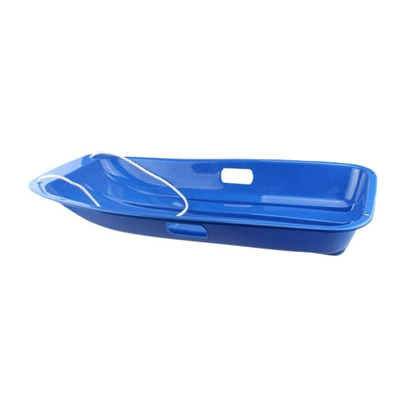 Baoblaze Winter Snow Sled Accessories Downhill Sprinter Sleds for Garden Yard Holiday Blue