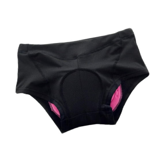 Baoblaze Women's Cycling Underwear Quick Dry Padded Bike Underwear for Mountain Bikes Black