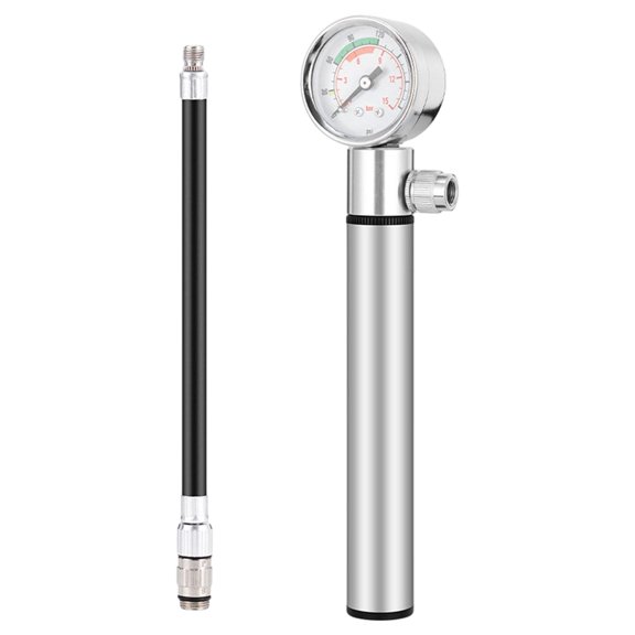 Baoblaze with Pressure Gauge Air Portable Frame Pump for Football Children Bike