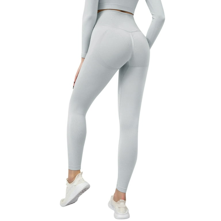 THICK MUST HAVE White SEXY High Quality Workout leggings Scrunchy Butt