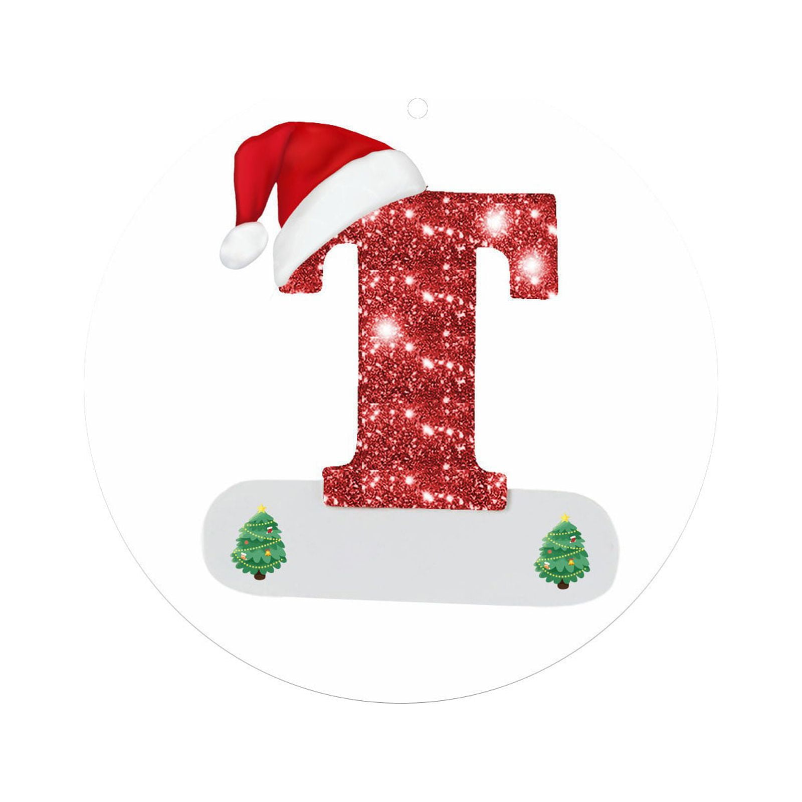 Baocc Christmas Ornaments Christmas Letter Ornaments Wooden Christmas