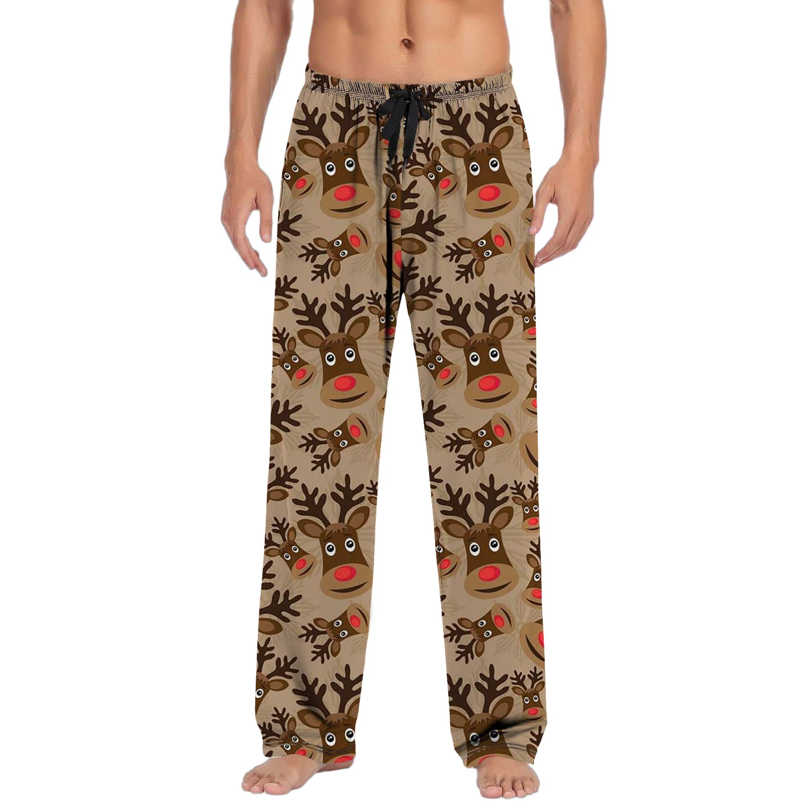 Men christmas pajama pants hotsell