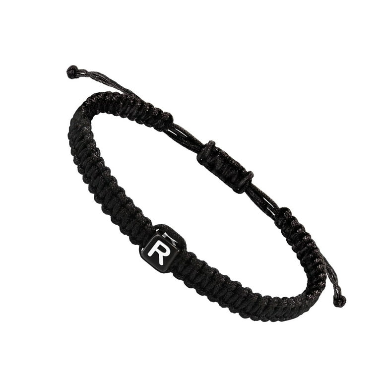 Trendy Korean-style Bra Strap Bracelet for Students and Couple -  black/white / one size