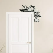 Baocc Hangs on Sale Halloween Pumpkin Witch Wooden Door Corner Decoration Lintel Holiday Decor Crafts Home Decor A