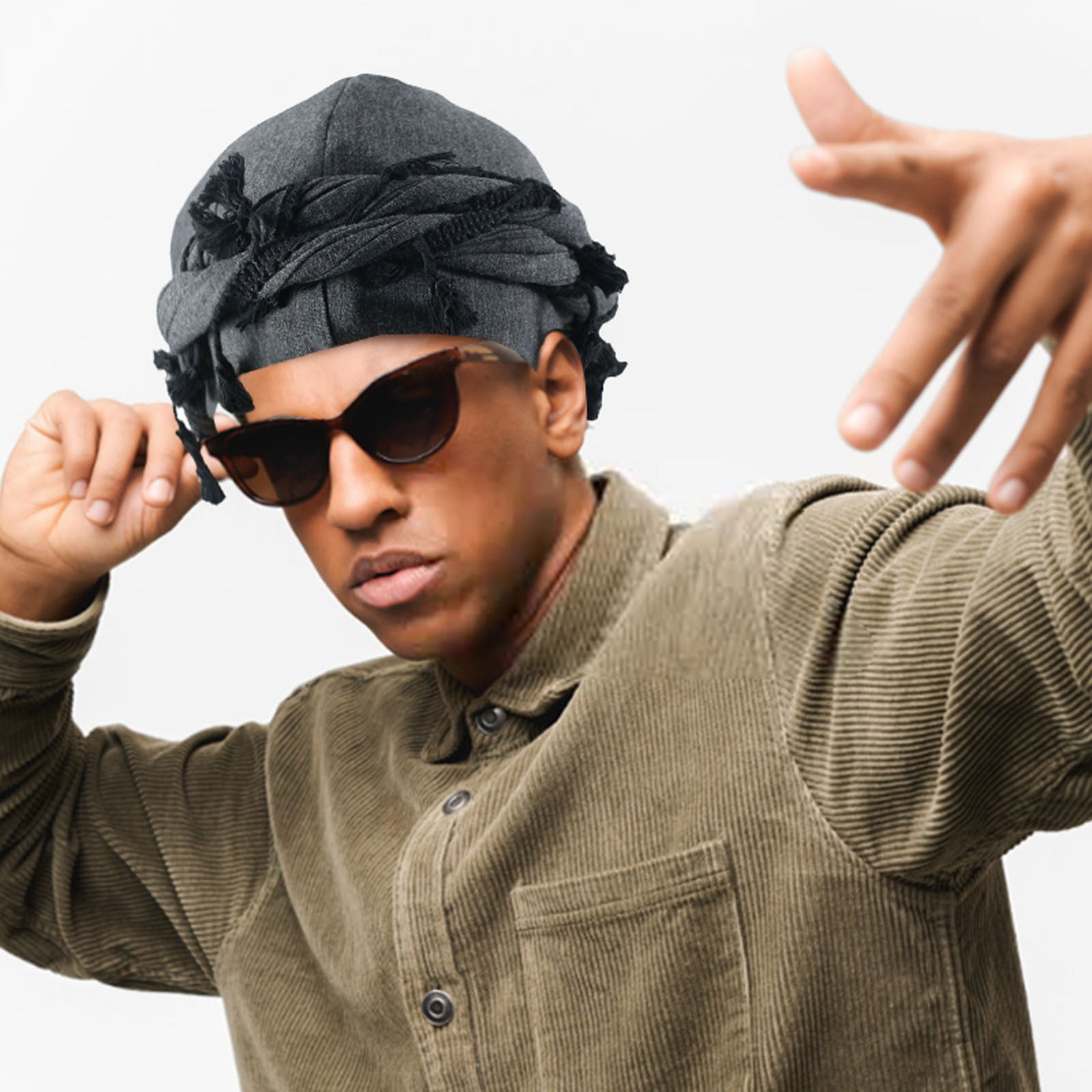 Baocc Headbands for Women Turban for Men Head Wraps Durag with