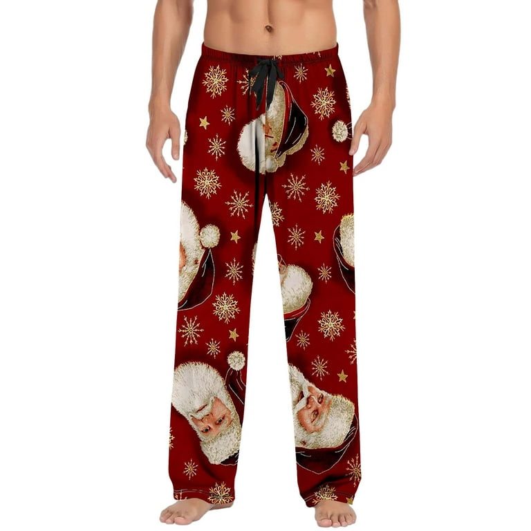 DARESAY 3 Pack: Plaid Pajama Pants For Men – Mens Flannel Pajama Pants -  Mens PJ Pants With Pockets & Button Fly (Up To 3XL) 