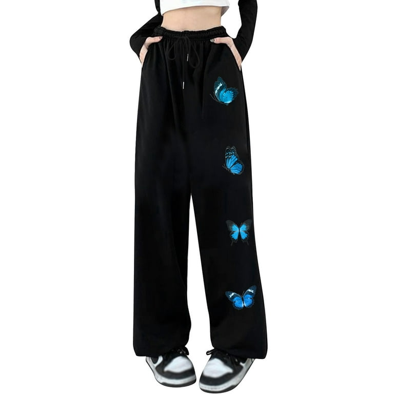 Women's High Waisted Sweatpants Loose Fit Drawstring Workout Running Harem  Pants Cinch Bottom Joggers with Pockets