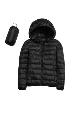 Hooded Puffer Jacket with Extension - Thyme Maternity