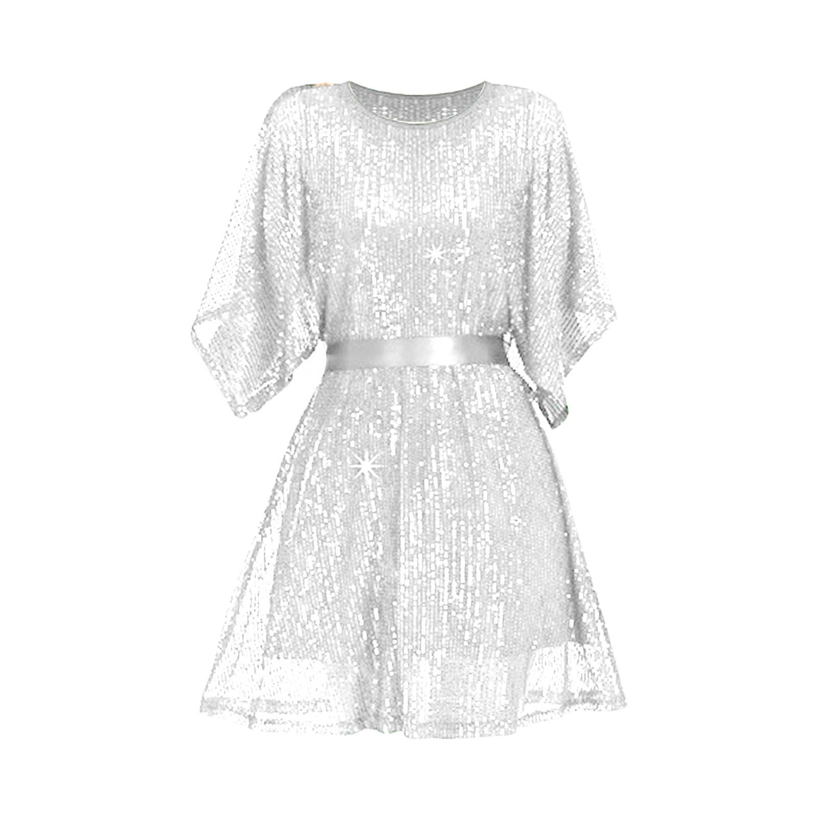 Baocc Sequin Dress for Women Wedtrend Women's Sparkly Sequin Dress Cocktail Dress Glitter Club