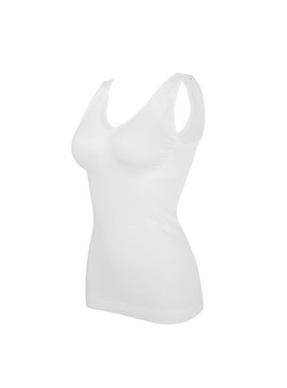 Tummy Control Camisole for Women Shapewear Tank Tops, Slimming Compression  Top Vest Seamless Body Shaper 