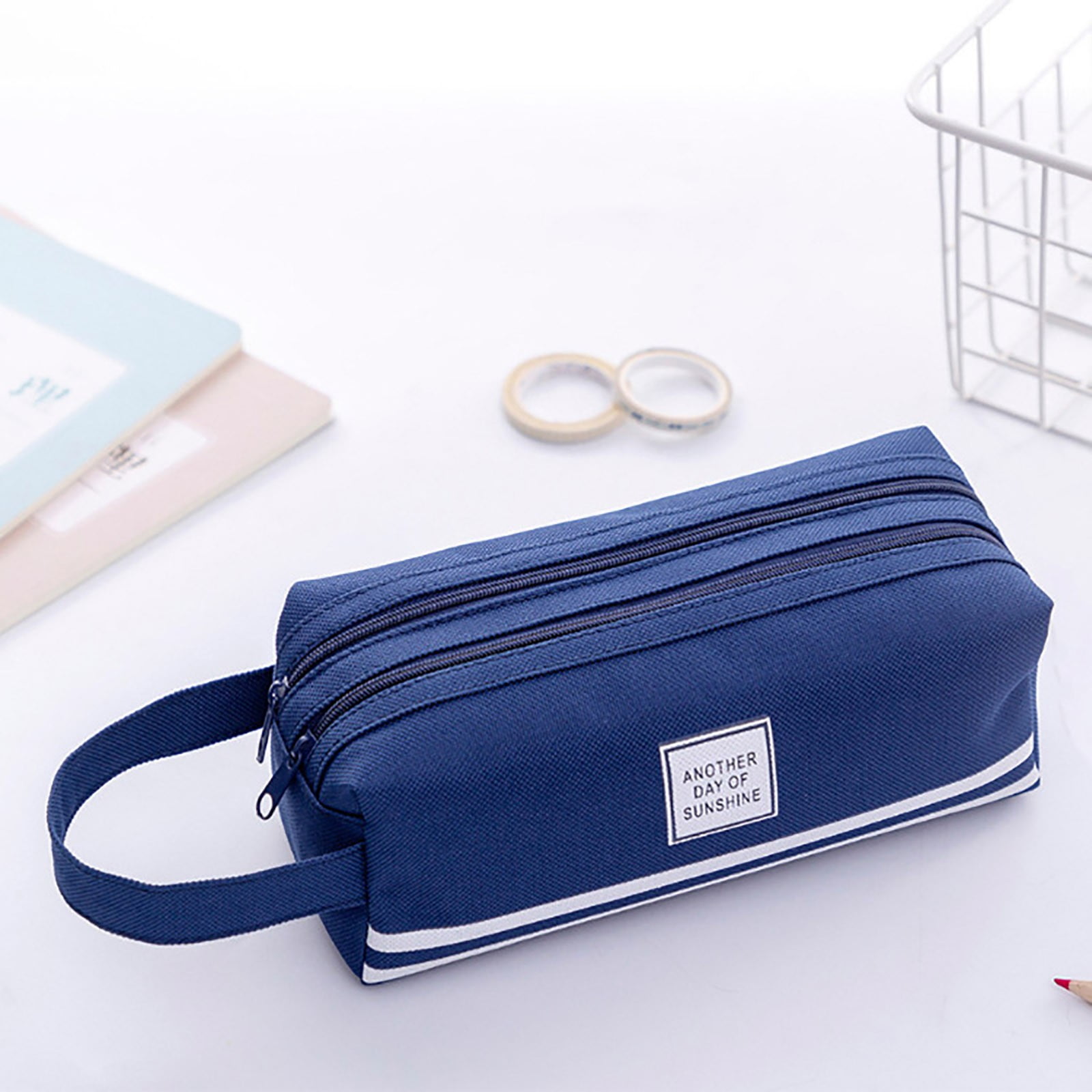 Baocc Stationery Bag on Sale LargeCapacity Pencil Case Cute Pencil