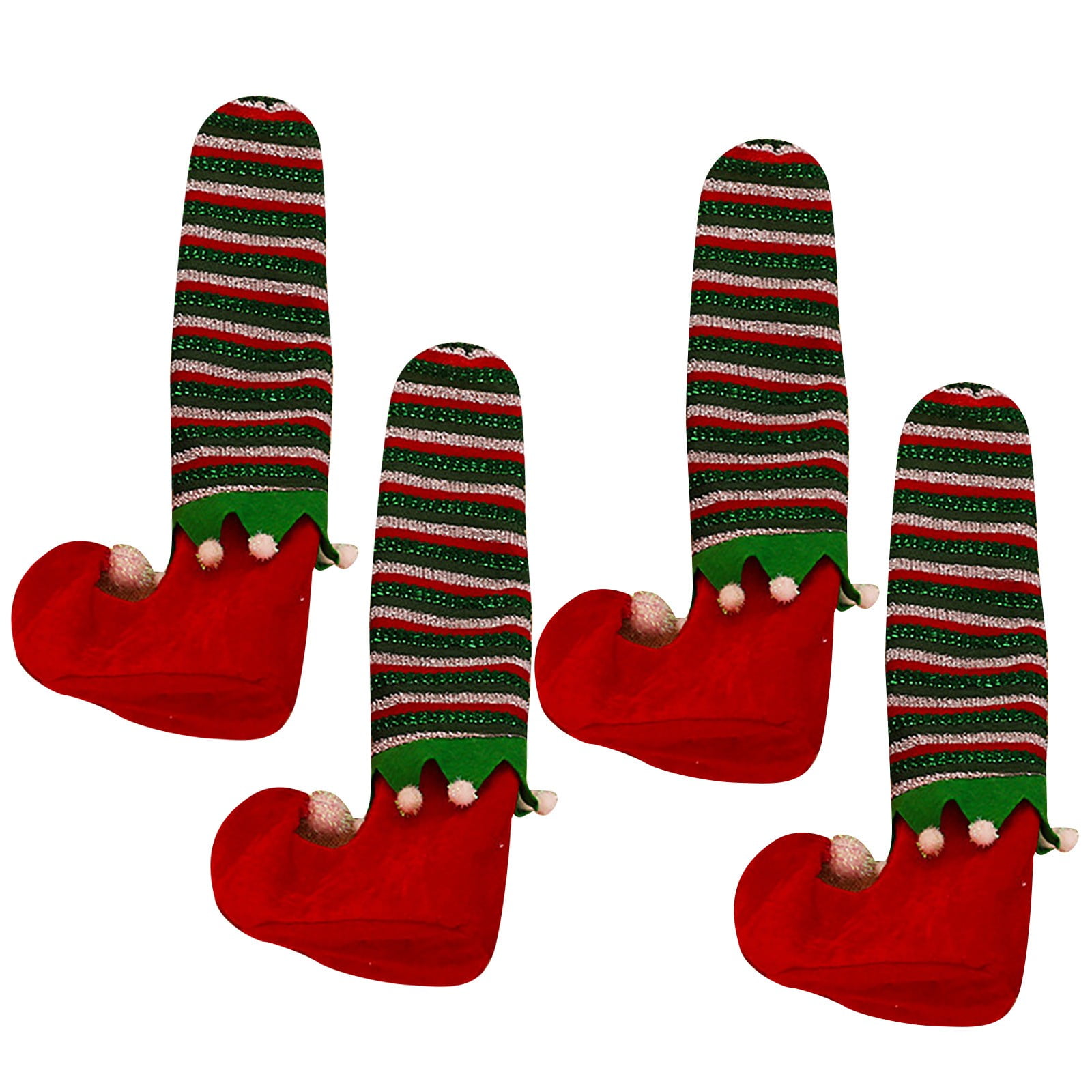 Clearance！Baocc Wine Rack Decoration Christmas Decorations Striped