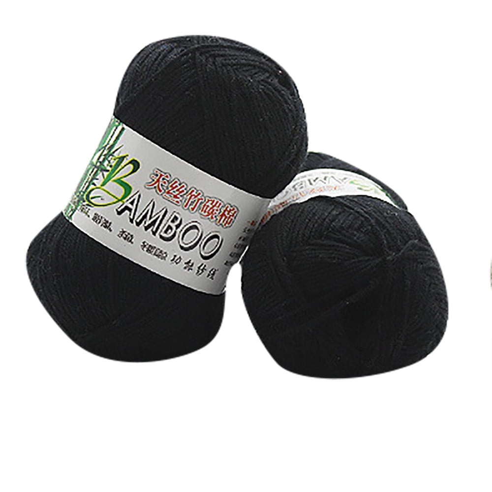 yubnlvae new bamboo cotton warm soft natural knitting crochet knitwear wool  yarn 50g j home textiles 