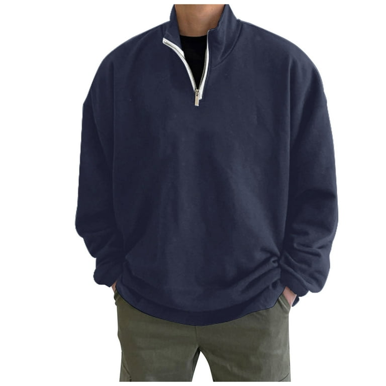 Simple Solid Stand-Neck Zipper Cardigan Coat Simple Solid Stand-Neck Zipper Cardigan Coat