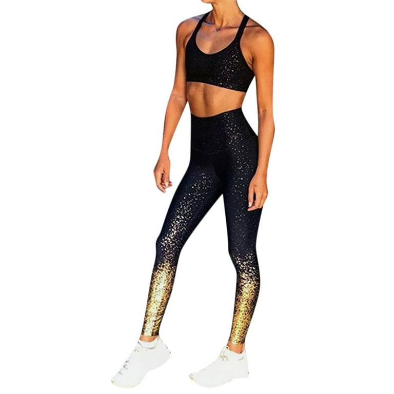 Baocc yoga pants Fashion Leggings Workout Sports Running Fitness Women's  Pants Yoga Yoga Pants pants for women Black 