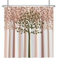 thumbnail image 1 of Baocicoo Abstract Pink Trees Shower Curtain Vintage Nature Forest Minimalism Art Style Modern Decorative Shower Curtains for Hotel Home Bathroom Polyester Waterproof Fabric with Hooks 72x72 Inches, 1 of 6