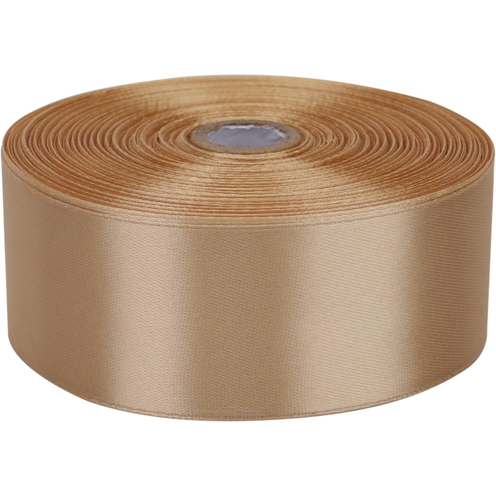 Baocuan Satin Ribbon 50 TSF6 Yards Solid Fabric Ribbons Roll for ...