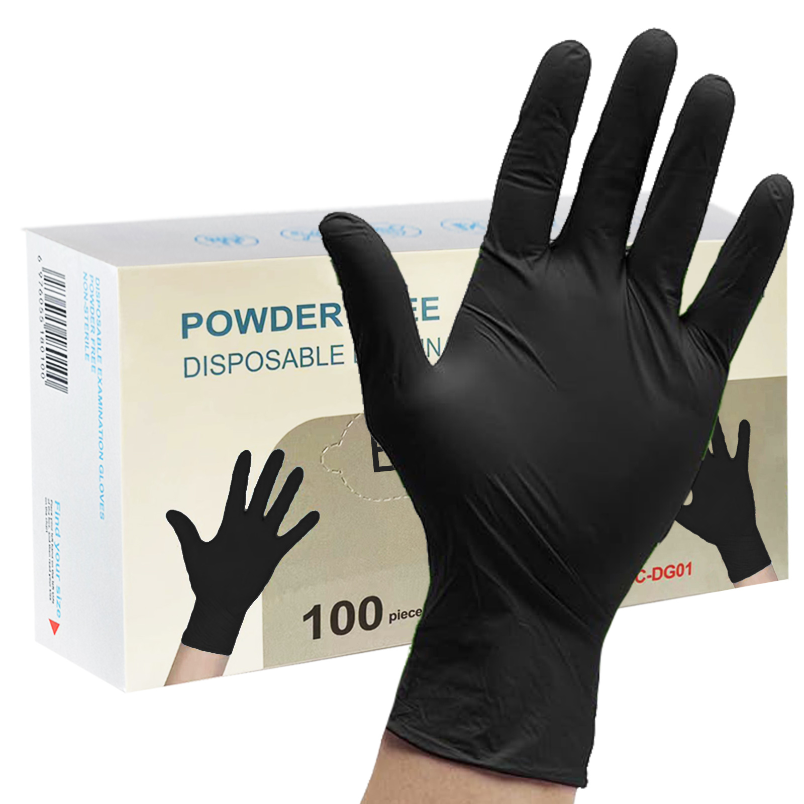 Showa Atlas 772 Medium Nitrile Elbow Length Chemical Resistant Gloves