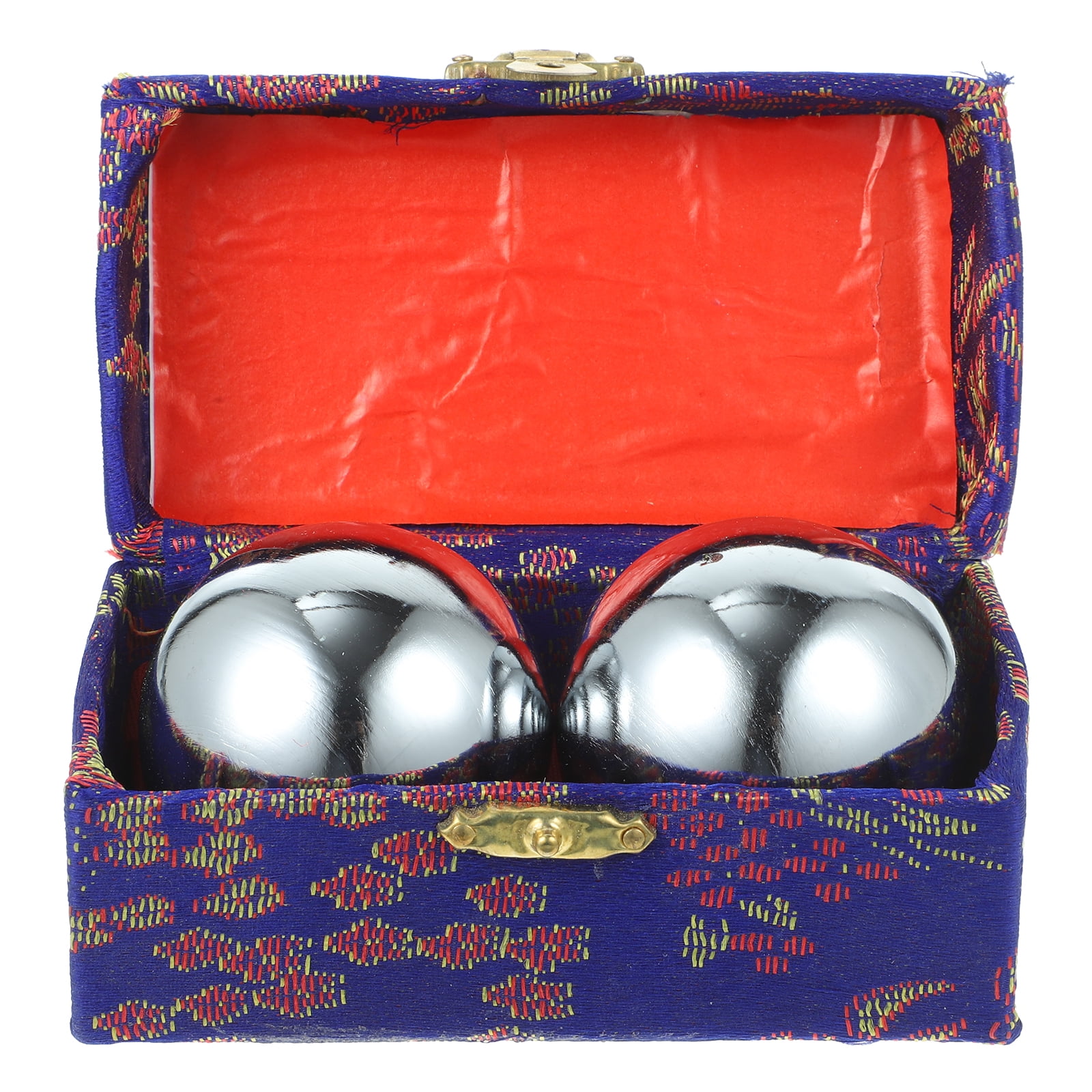 Baoding Iron Ball Massage Metal Handballs Tool Toys Chinese Hollow