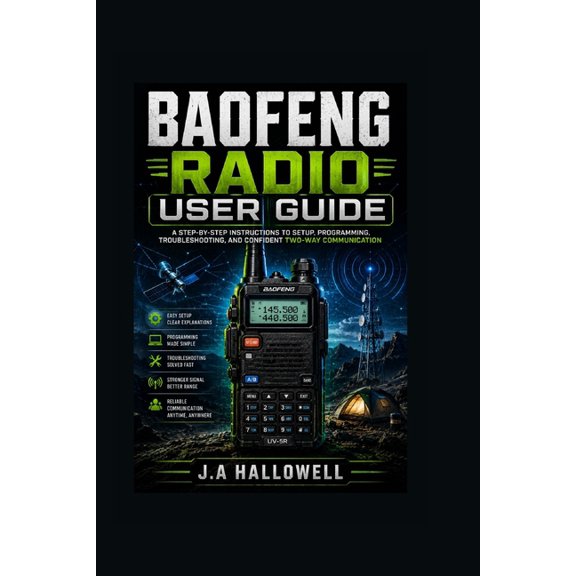 Baofeng Radio User Guide: A Step-by-Step instructions to Setup, Programming, Troubleshooting, and Confident Two-Way Comm, (Paperback)