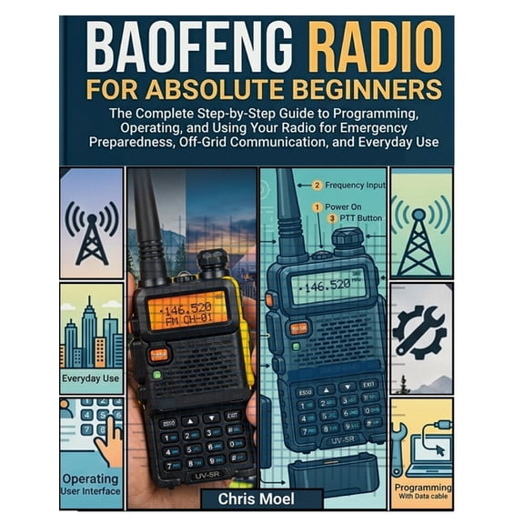 Baofeng Radio for Absolute Beginners: The Complete Step-by-Step Guide to Programming, Operating, and Using Your Radio fo, (Paperback)