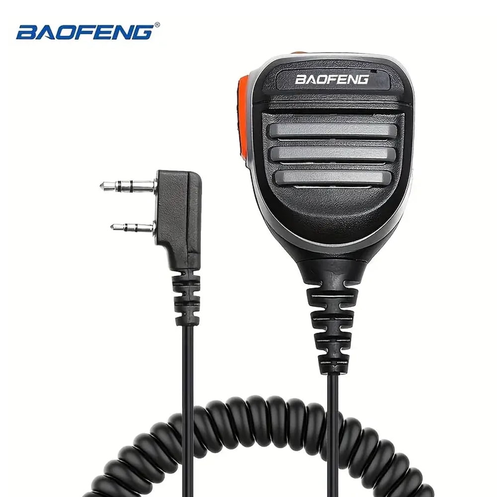 New Speaker Microphone PTT For Baofeng UV-82L UV-5R Walkie Talkie Two-Way Radio
