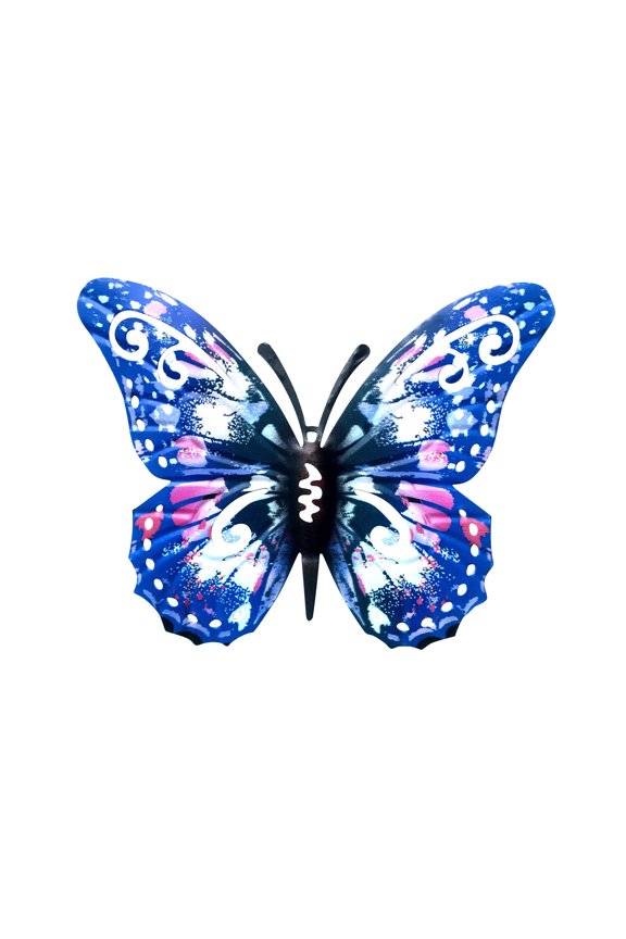 Garden Butterfly Art Outdoor Garden Backyard Metal Animal Decoration Gift for Home Decor