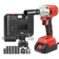 thumbnail image 1 of Baokaler Cordless Impact Wrench, Max Torque 740 Ft-lbs Impact Gun 1/2 inch, High Efficiency Brushless Motor with Fast Charger and Battery, 1 of 7