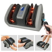Baokaler Leg Massager with Heat and Compression, Leg Compression Massager for Circulation, 2 Heat 3 Modes 3 Intensities Full Leg Massager for Pain Relief and Swelling