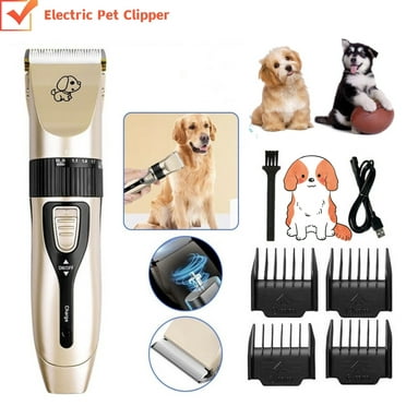 2 Pack Manual Pet Hair Trimmer with Extra Blades and Comb Grooming Dog ...