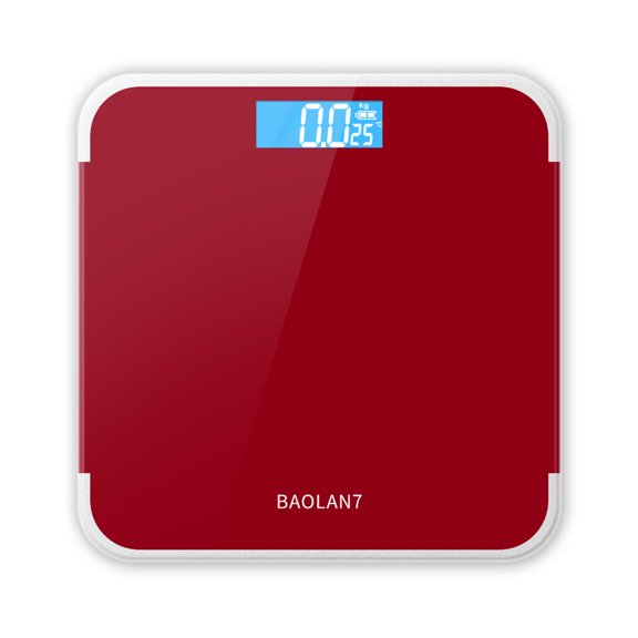 household intelligent electronic scale glass weight scale adult body scale weighing meter
