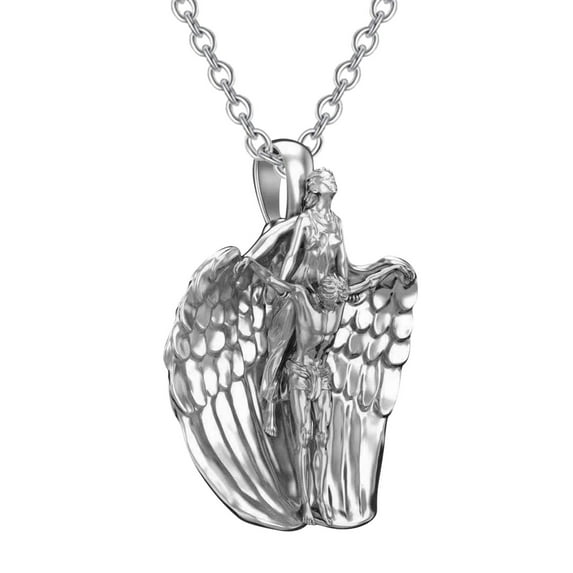 Baorden Redemption Angel Jesus Necklace