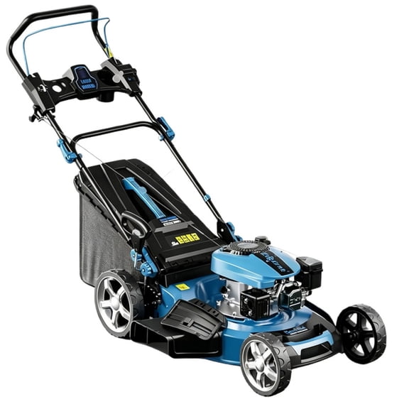 Baotree 21-Inch Hand Push Lawn Mower, 170cc 4-Stroke OHV Engine, 3-in-1 Bagging, Mulching & Side Discharge, 7-Position Height Adjustment, 62L Grass Catcher, Durable Metal Deck