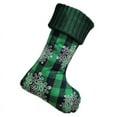 thumbnail image 1 of Baozhu 18 Inch Knitted Christmas Stockings Decorations Gift Bag for Family Holiday Xmas, 1 of 6